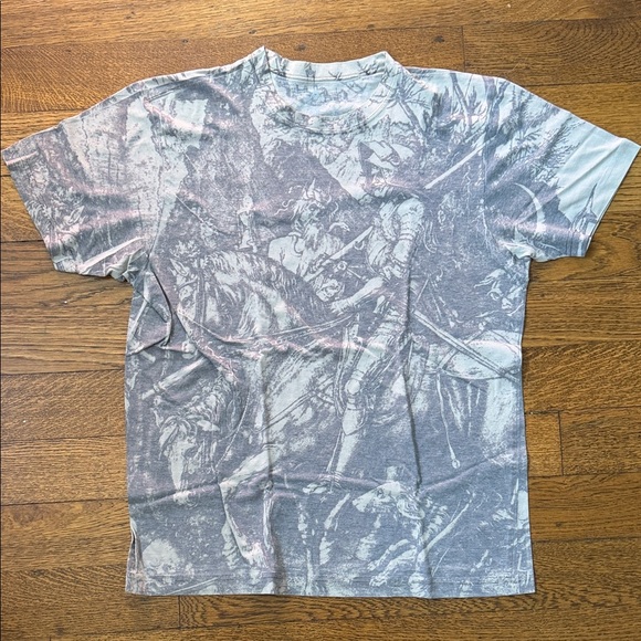 Other - Graphic Crew Neck T-Shirt in Faded Gray